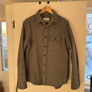 ANIAN Men's Gray Shirt Jacket - XL